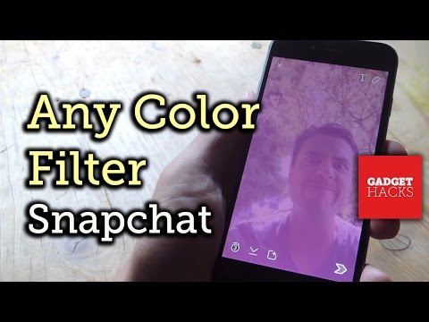 Add Any Color Filter To Snapchat Pics x Videos On Your Iphone