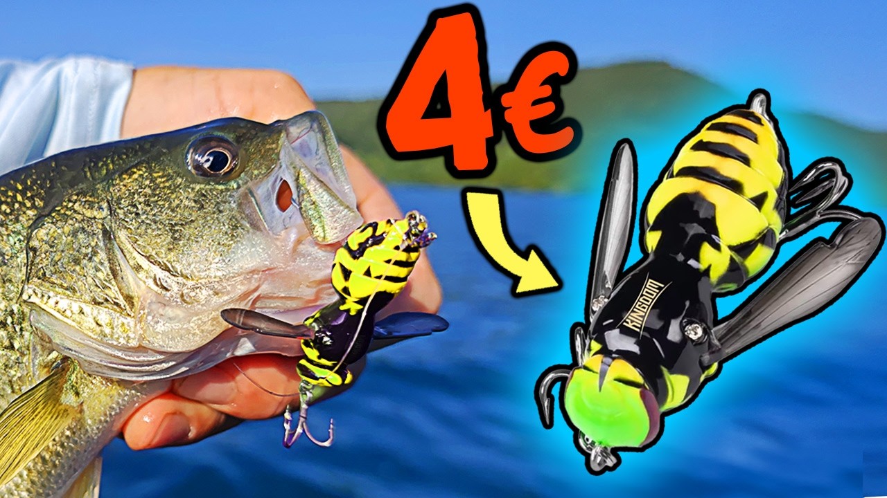 Esche Low Cost: il vespone cinese fa impazzire i black bass