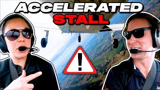 Accelerated Stall in a Piper Archer | Watch The Angle!