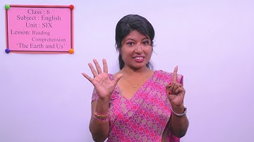 18. Class-6 । English । Unit-6 । Reading Comprehension 