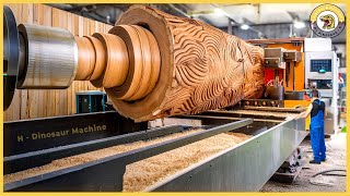 65 Moments Satisfying Wood Carving Machines, Wood CNC & Lathe Machines ▶2