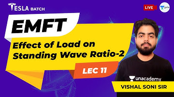 EMFT | Effect of Load on Standing Wave Ratio - 2 | Lec 11 | GATE EE/ECE 2021 Exam