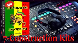 European dub Reggae Vol-2 Dub Reggae pack 7 Kits.  / 100% Royalty Free!