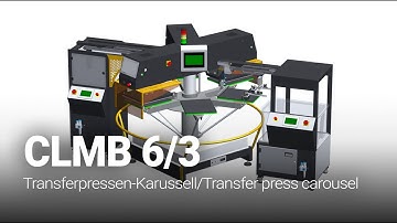Transferpressen-Karussell CLMB 6/3 - Transfer press carousel CLMB 6/3
