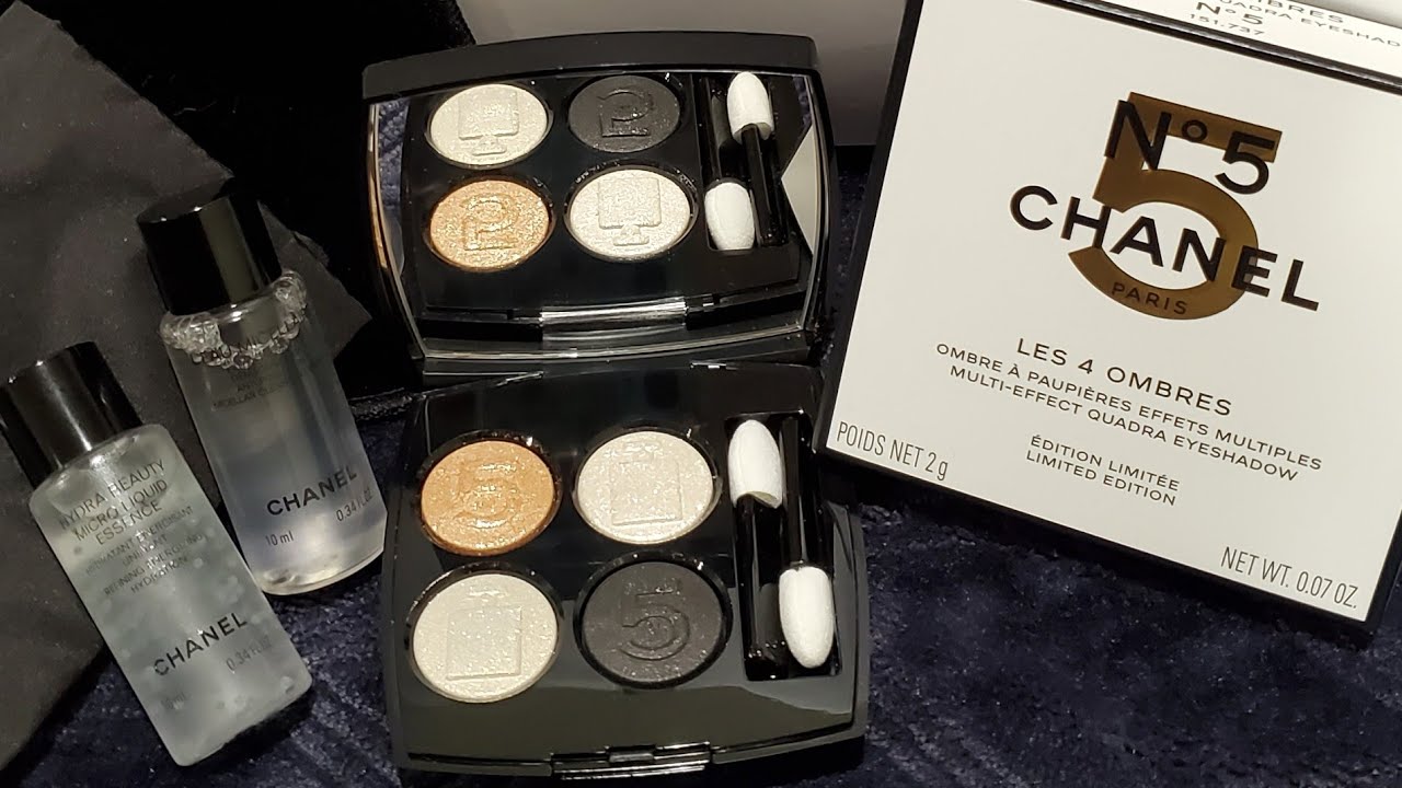 UNBOXING: Chanel N°5 Limited Edition Eyeshadow 