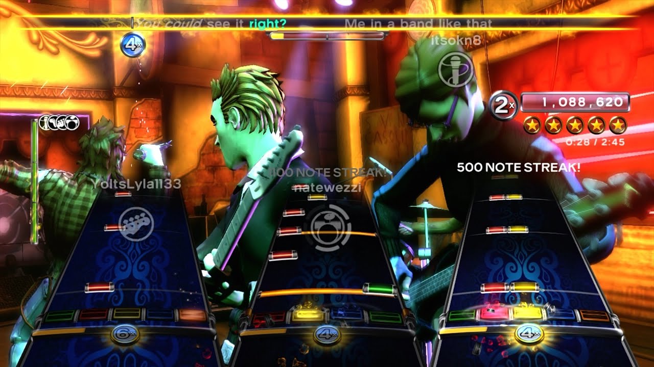 Band Like That - fanclubwallet FBFC (RB3 Custom) HD Gameplay (Xbox 360
