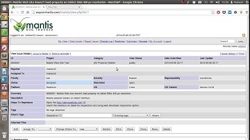 MANTIS BUG TRACKING TOOL ....BEGINNERS GUIDE     QUALITY ASSURANCE