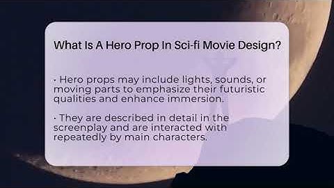 What Is A Hero Prop In Sci-fi Movie Design? - The SciFi Reel