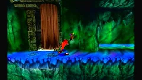 Crash Bandicoot 2: Cold Hard Crash (Level 18) Crystal and Gems