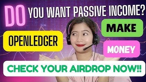 CHECK YOUR OPENLEDGER AIRDROP: TGE IS COMING!