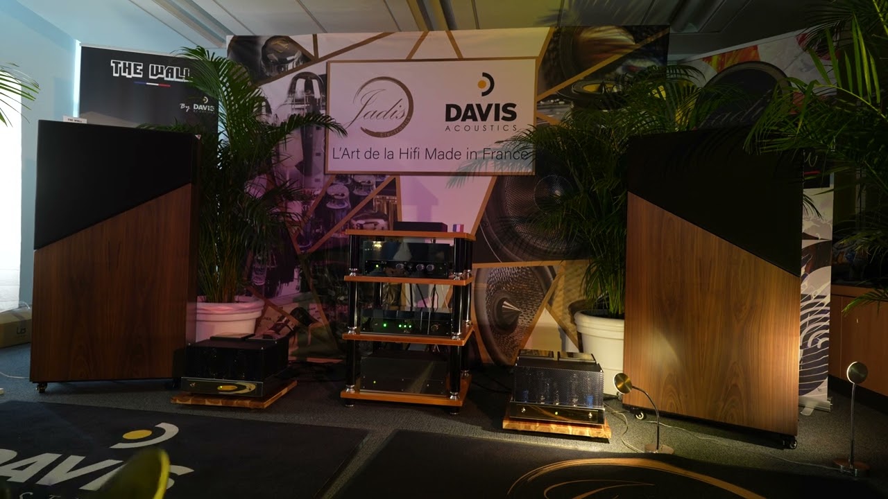 DAVIS Acoustics THE WALL＆Jadis - Paris Audio Video Show 2023 - YouTube