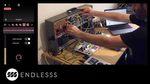 Modular synth jam + brand new live looping workflow