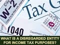 What is an Arizona Disregarded Entity For Income Tax Purposes