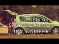 #TinyCamper #CarConversion #travelSafe #DIYCamper