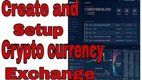 How To Build your own Bitcoin exchange website
