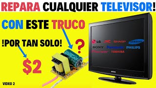 'Cómo reparar Cualquier televisor con 2 dólares: Problema en la tarjeta de los LEDs' by Danny Electrónica y Más 93,084 views 1 month ago 24 minutes