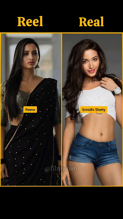 K.G.F: Chapter 2 Reel Vs Real Cast with Name #kgf #shorts #viral