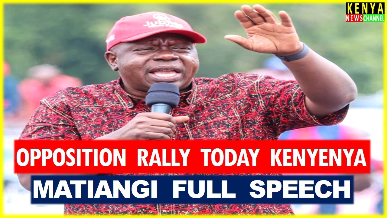 Matiangi EXPLOSIVE speech today Destroying Ruto with Gachagua & Kalonzo in Kenyenya Gusii Tour Rally