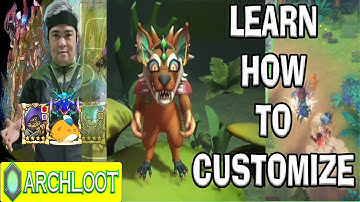 ArchLoot Monster Avatar Customizing | Summoner with Rock Throw Skill | NFTTV