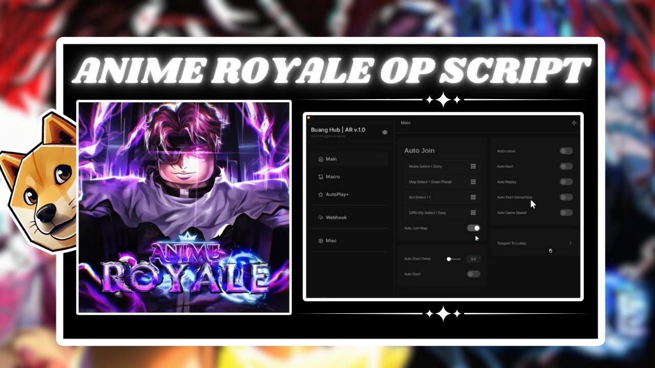 *NEW* Anime Royale Script (PASTEBIN 2024) (AUTO PLAY , AUTO UPGRADE ...