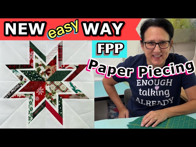 What is Foundation Paper Piecing? — Lina Patchwork