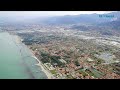 Il Tirreno in volo con la Finanza: la costa Toscana vista dal cielo