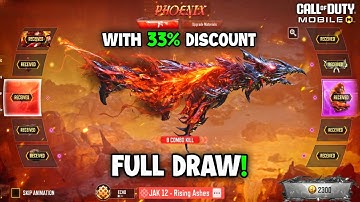 Buying New Mythic JAK 12 - Rising Ashes CODM | PHOENIX MYTHIC Draw Cod Mobile