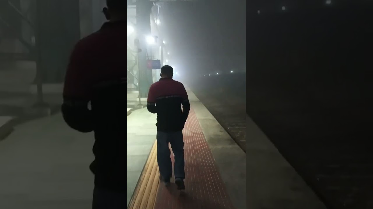 Sabarmati Express kohre Ke Karan hui 2 Ghanta delay, arrival or departure Dekhen🚆