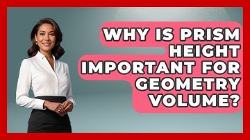 Why Is Prism Height Important For Geometry Volume? - All About Geometry