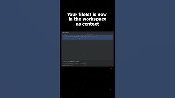 Add Files to AI Context With @