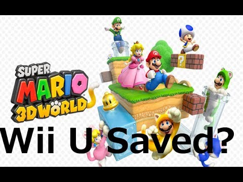 Why Super Mario 3D World Will Save Wii U