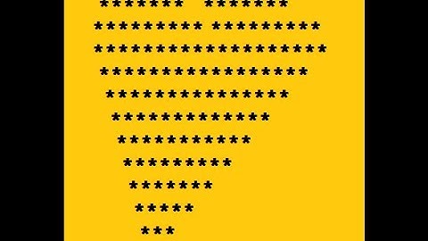 Pattern programming in php/c/java part-4