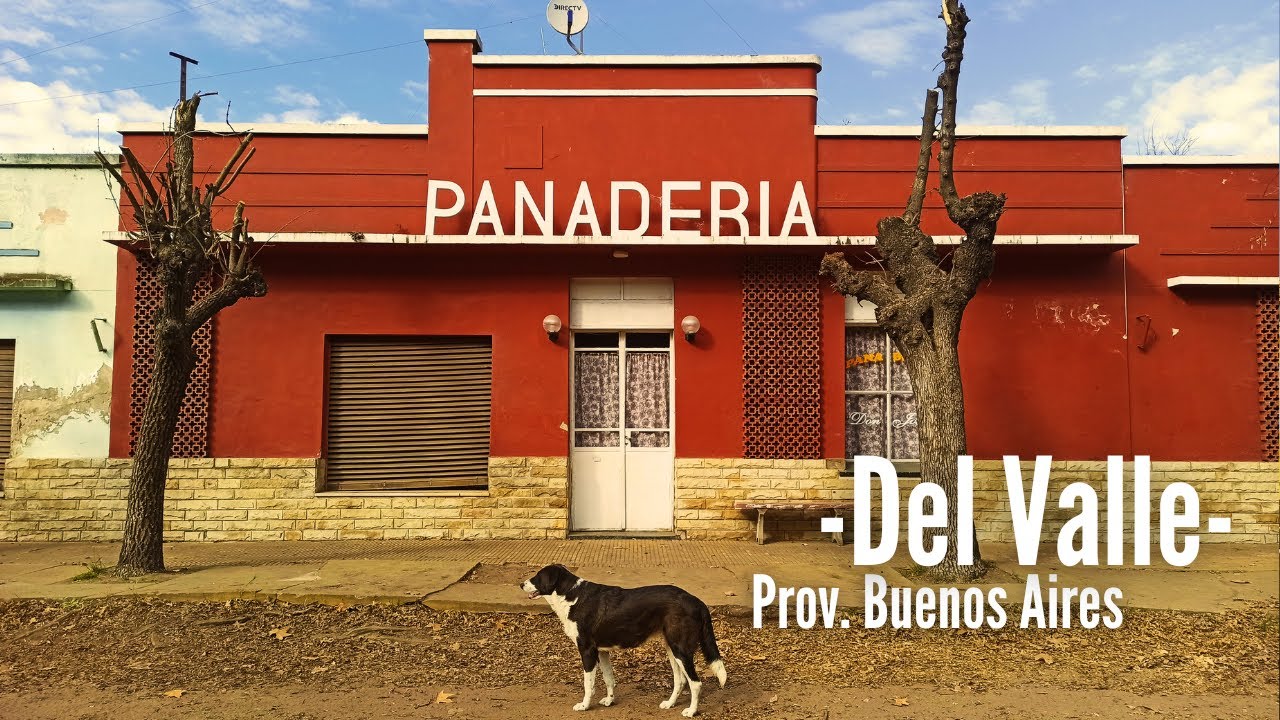 Quedé asombrado por este pueblo que supo ser próspero | Del Valle, provincia de Buenos Aires