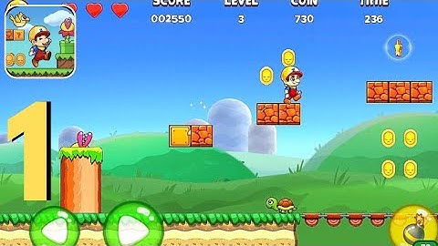 Super Matino Level 1-3 Gamplay Walkthrough (iOS,Android)
