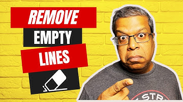 NOTEPAD++ Remove or Delete Empty Lines with A SINGLE CLICK (Without Regular Expression)
