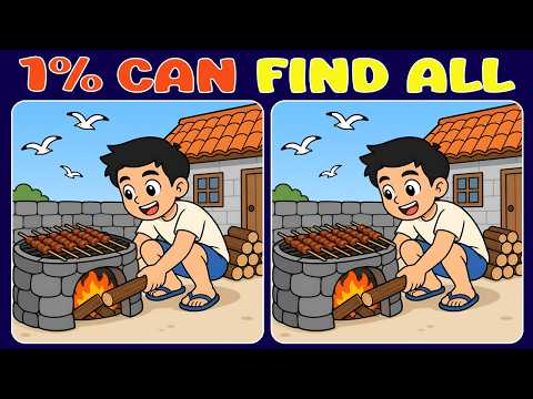 99% Fail This Test: Can You Solve This GENIUS Level Spot The Difference?