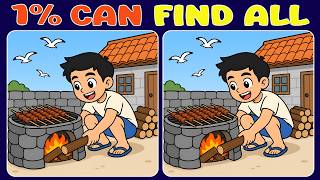 99% Fail This Test: Can You Solve This GENIUS Level Spot The Difference?