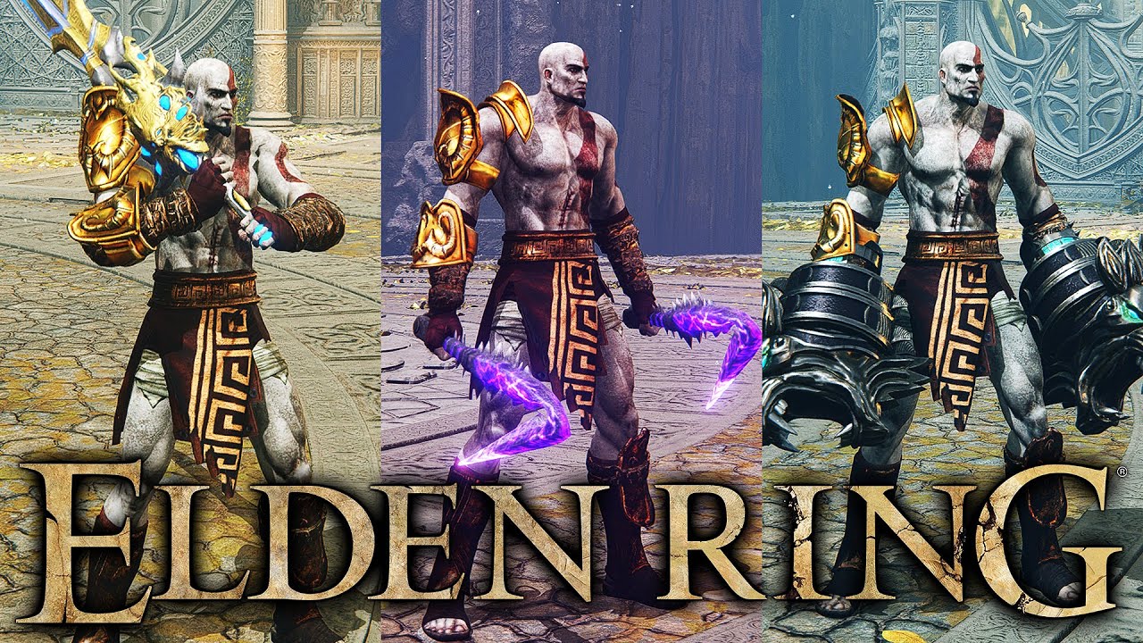 The ULTIMATE Blade of Olympus in Elden Ring! (GOW Ragnarok X Elden Ring Mod  Showcase) 