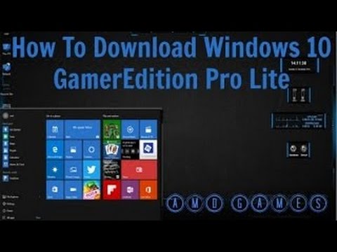 windows 10 gamer edition pro lite iso free download