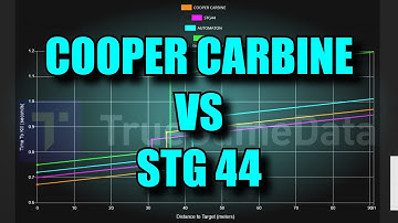 Cooper Carbine vs STG 44 Base TTK Stats Comparison In Warzone