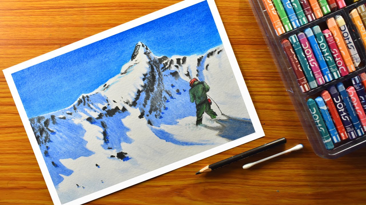 Featured image of post Easy How To Draw Snowy Mountains