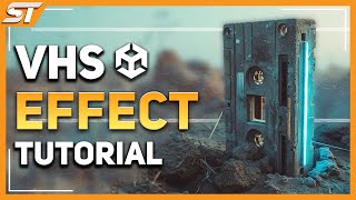 FREE VHS Tape Effect in Unity (URP Post Processing Tutorial 2024) by SpeedTutor 1,628 views 1 month ago 4 minutes, 21 seconds