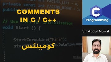 Using Comments in C Programming | Lecture 5