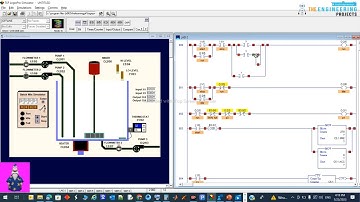 Chapter 31(Part c): Automatic Batch Mixing Tank with PLC Ladder Logic Programming