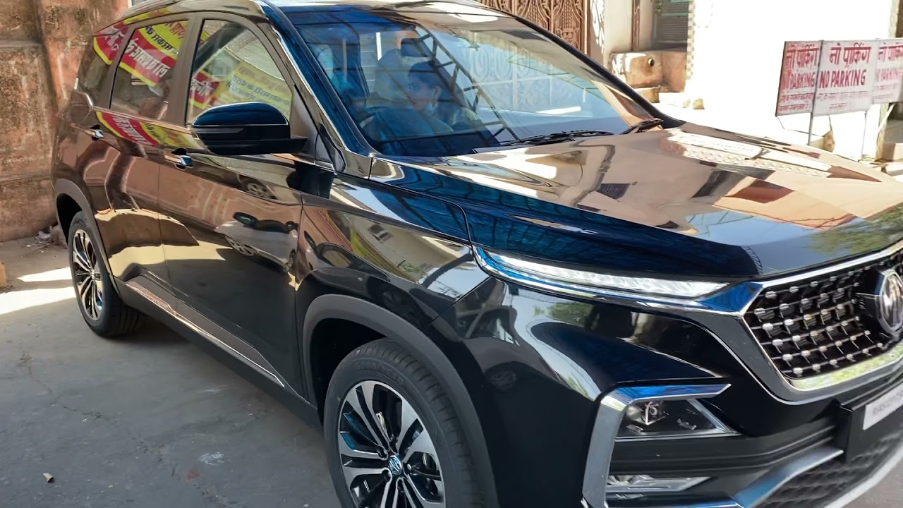 My brand new mg hector sharp dct black 2021