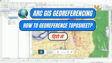 How to Georeferenced a Toposheet in ArcGIS | GIS | ArcMap Tutorial - Bim Mantra #arcmap #arcgis