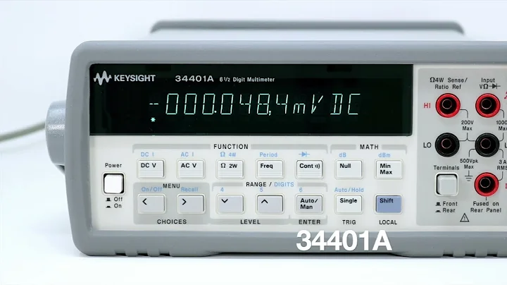 34401A Repair Service