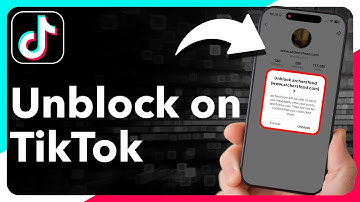 Hoe je iemand op TikTok deblokkeert