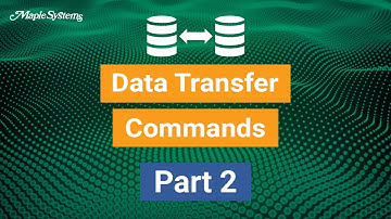 Data Transfer Commands - Part 2