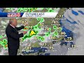 Video: More rain to come Sunday, but this time with thunderstorms